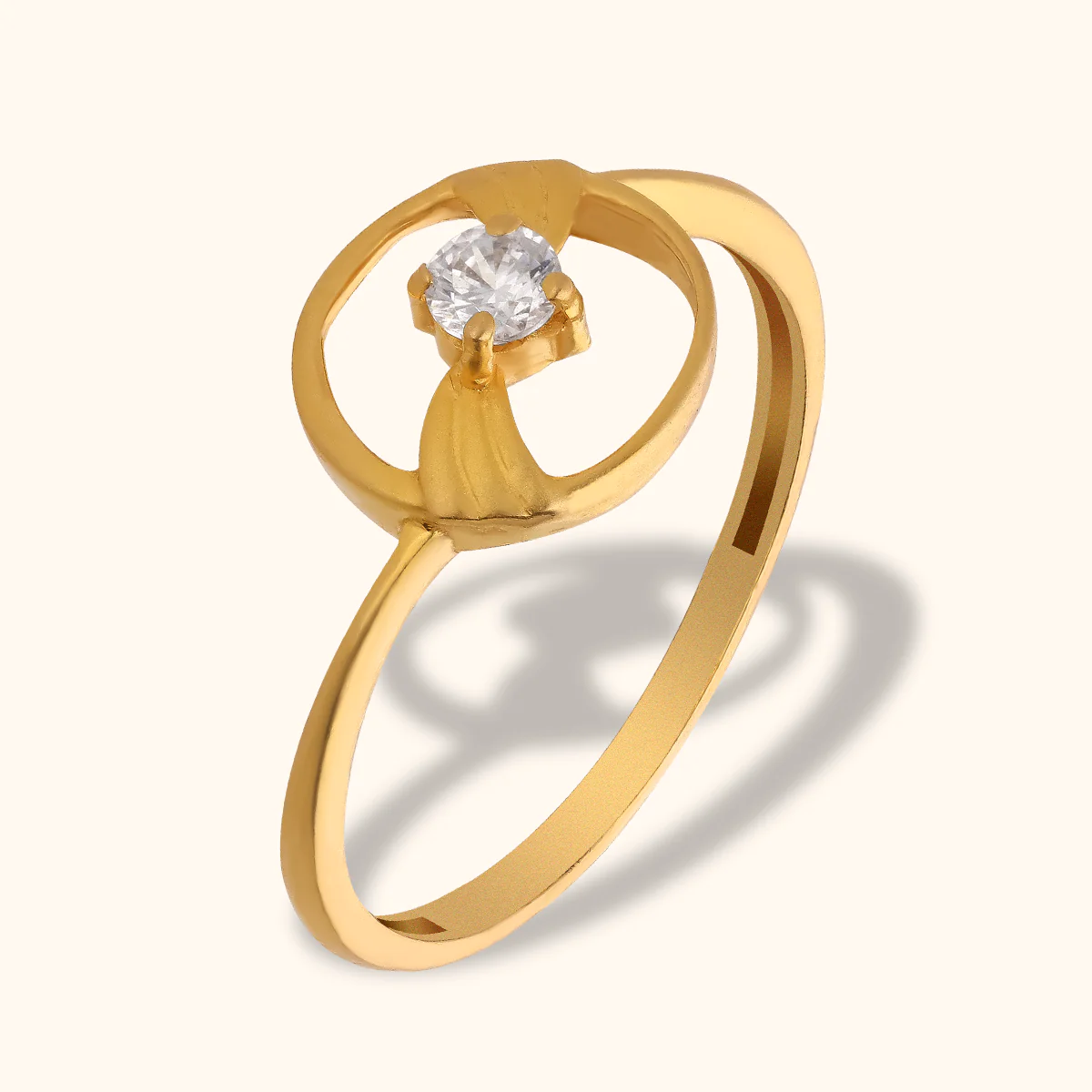 SPARKLING AMERICAN DIAMOND RING